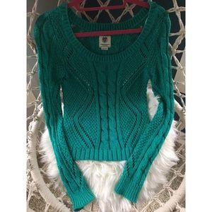 Turquoise sweater